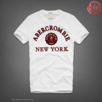 heren abercrombie korte tees new york alpine pass ski club 1948 wit rood Overhemd Utrecht 4zq0h598